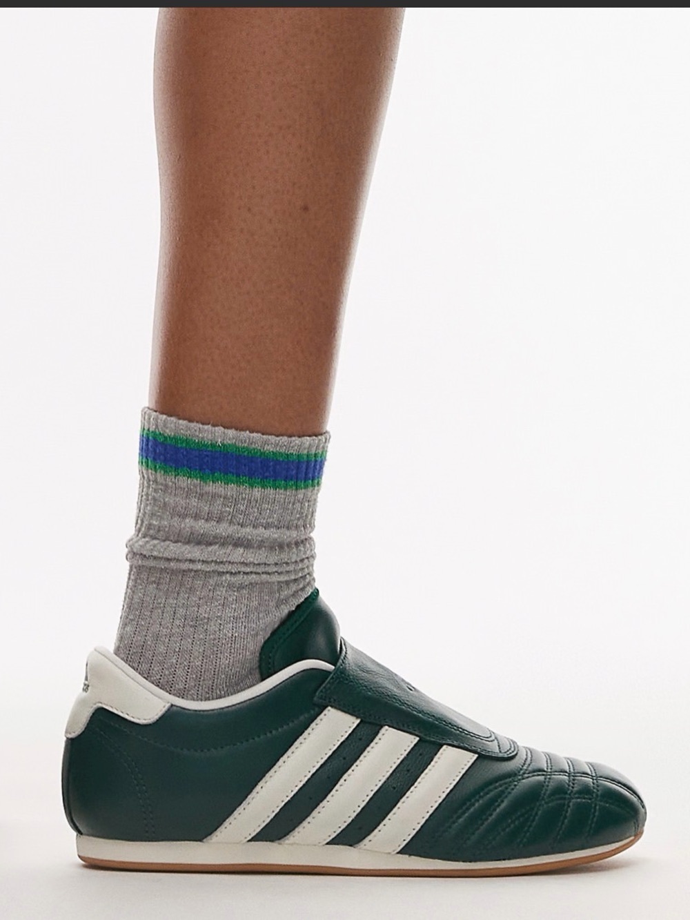 adidas Originals Taekwondo sneakers in dark green